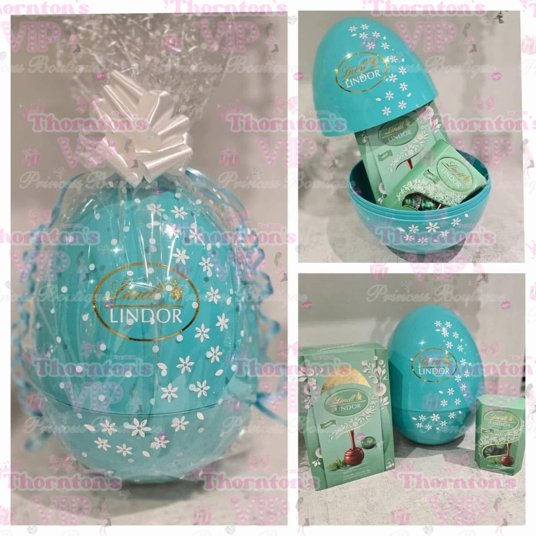 Green Lindt Filled Gift XL Egg Hamper