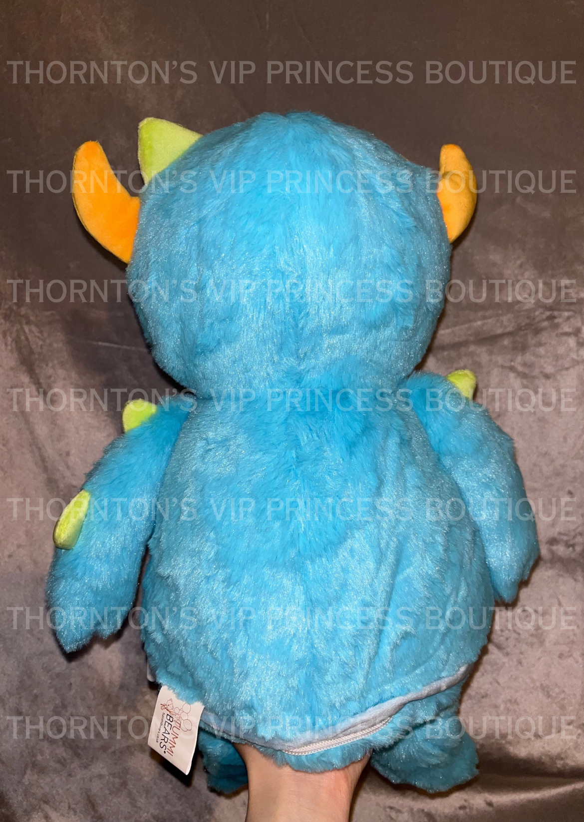 Blue Large Monster Plushie - Personalisable