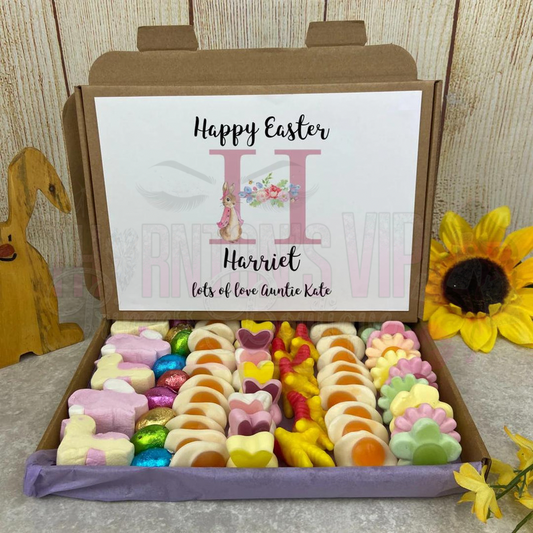 Easter Treat - Initial Sweet LetterBox