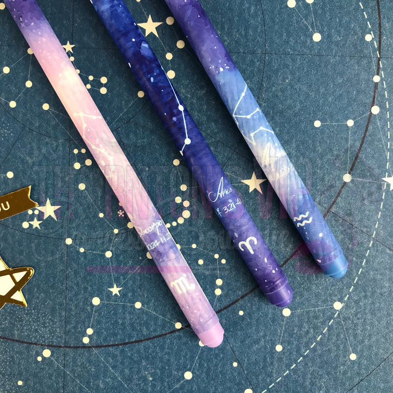 Set Of Four Constellation Zodiac Gel Pens