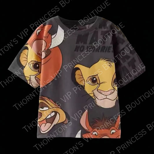 Themed Lion Kids T-Shirt