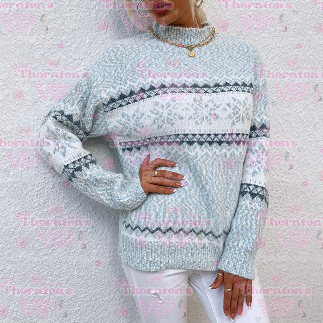 Women’s Snowflake Chunky Knitted Jumpers