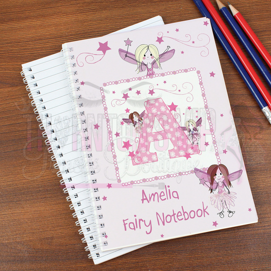 Personalised Fairy Notebook