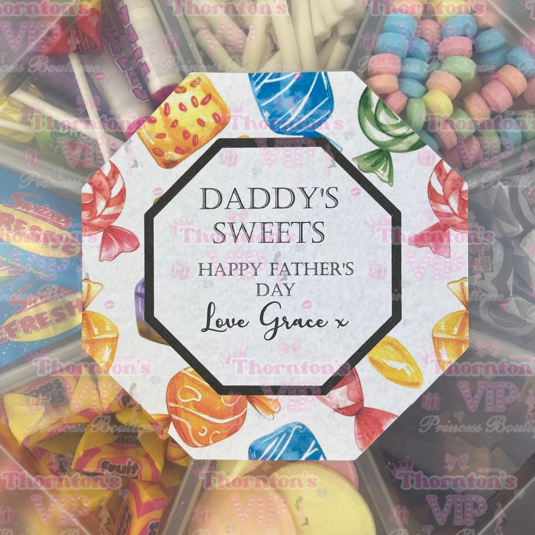 Personalised Father's Day Sweet Platter