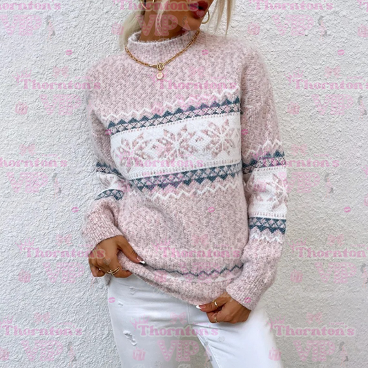 Women’s Snowflake Chunky Knitted Jumpers