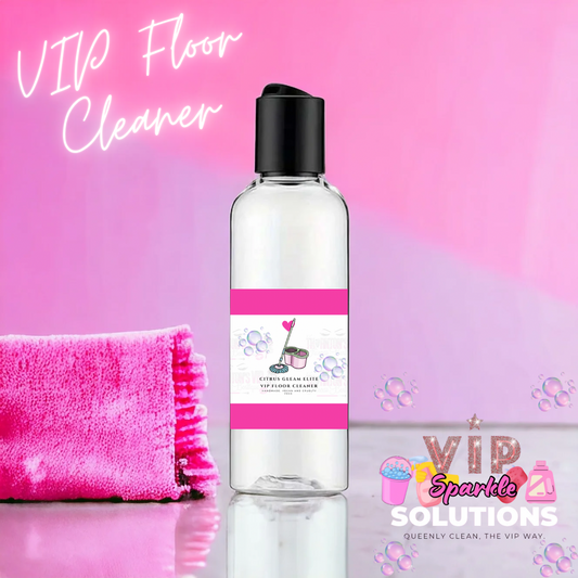 VIP Exclusive Concentrated Floor Cleaner And Spray Bottle Set - Various Scents To Choose From