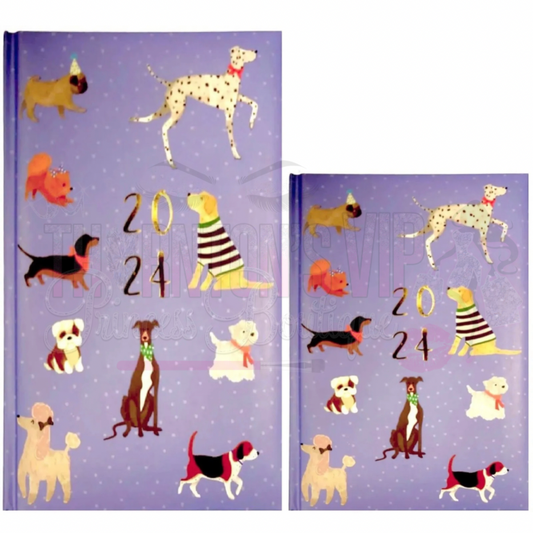 Pawfect Plum Little Companions 2024 Diary