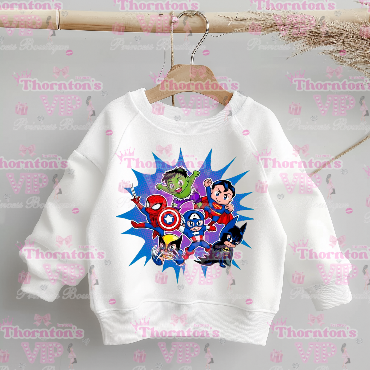 Kid’s Superhero Power Pack Jumper