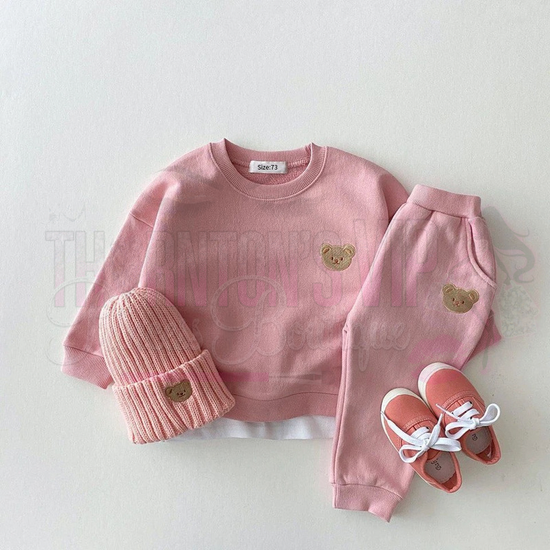 Bear Cub Cozy Tracksuit Set