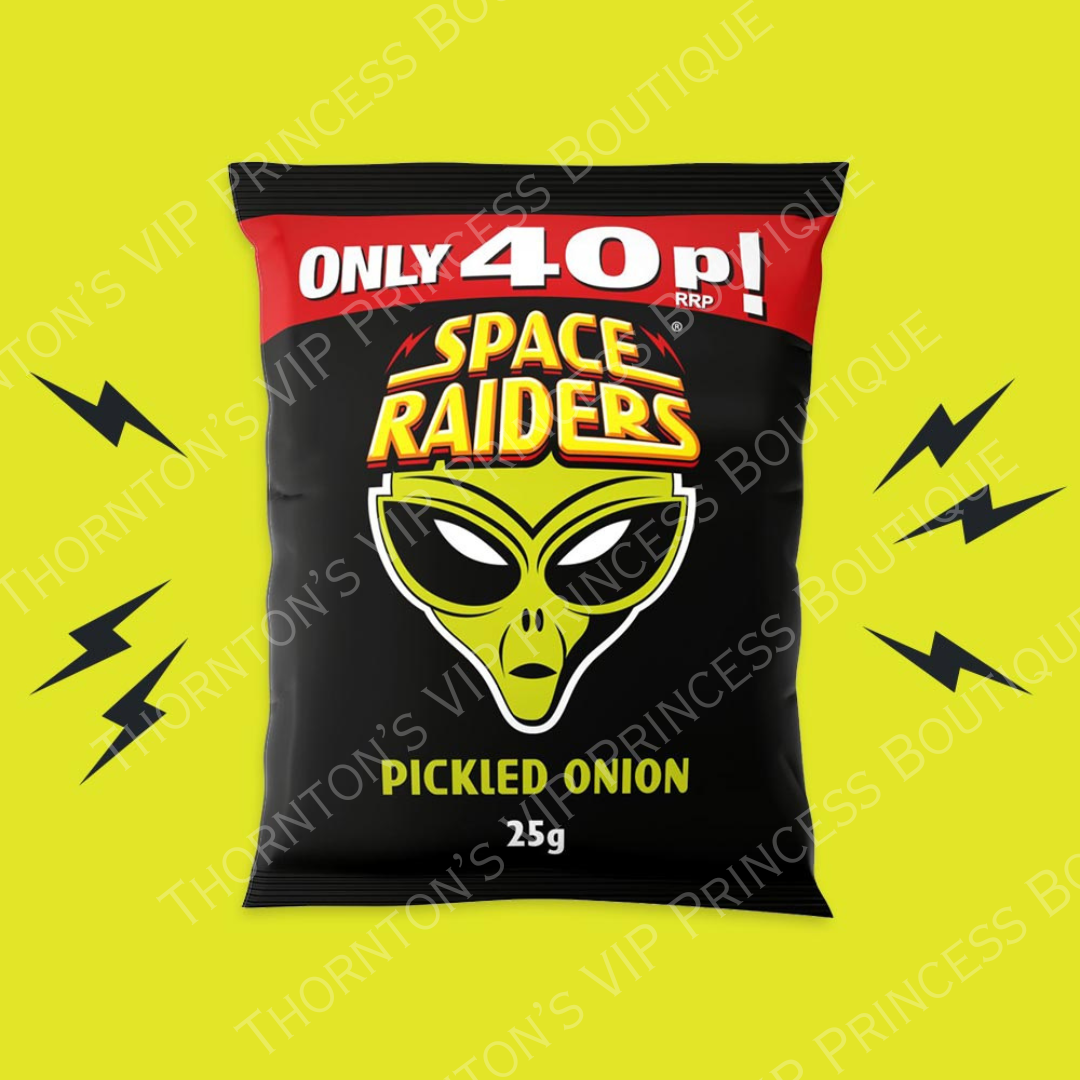 Box Of 36x Space Raiders Pickled Onion