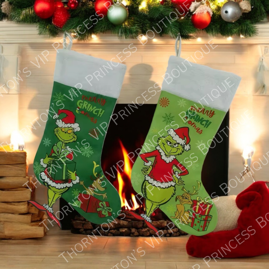 Grinch Christmas Stockings