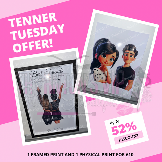 TENNER TUESDAY OFFER - Framed Print And Physical Print For £10 (RRP £21)