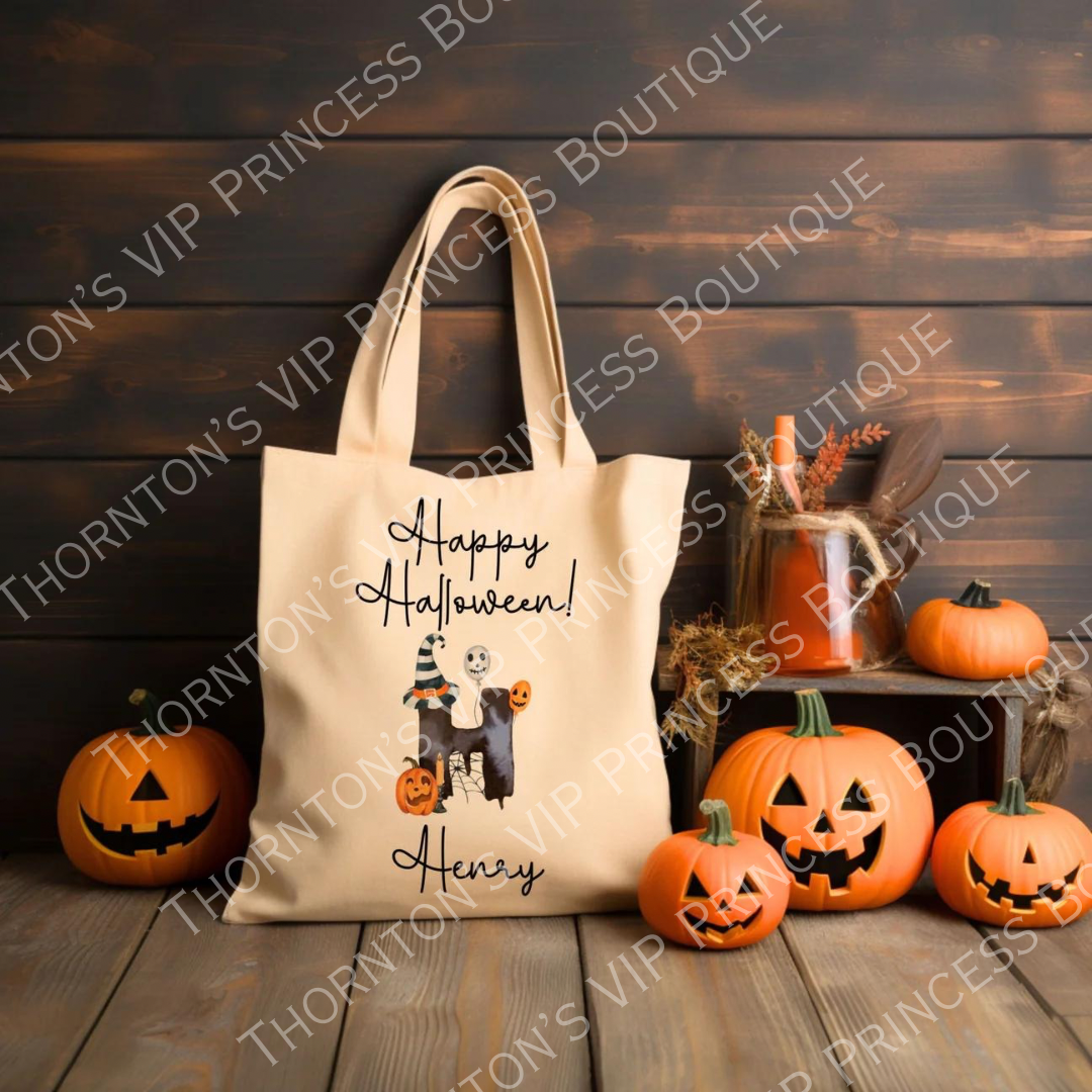 Personalised Halloween Gift Bags