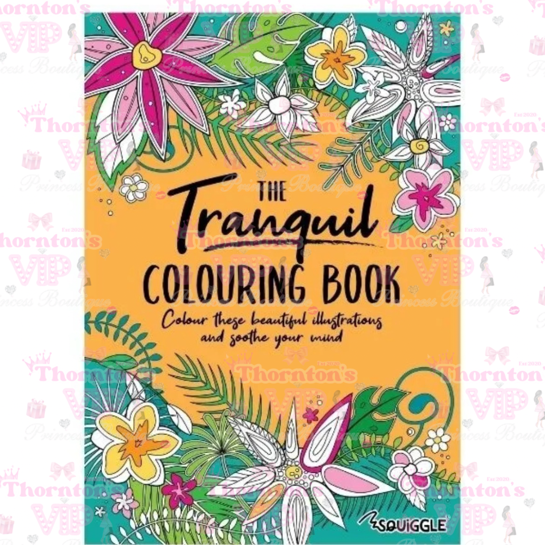 Tranquil Colouring Book