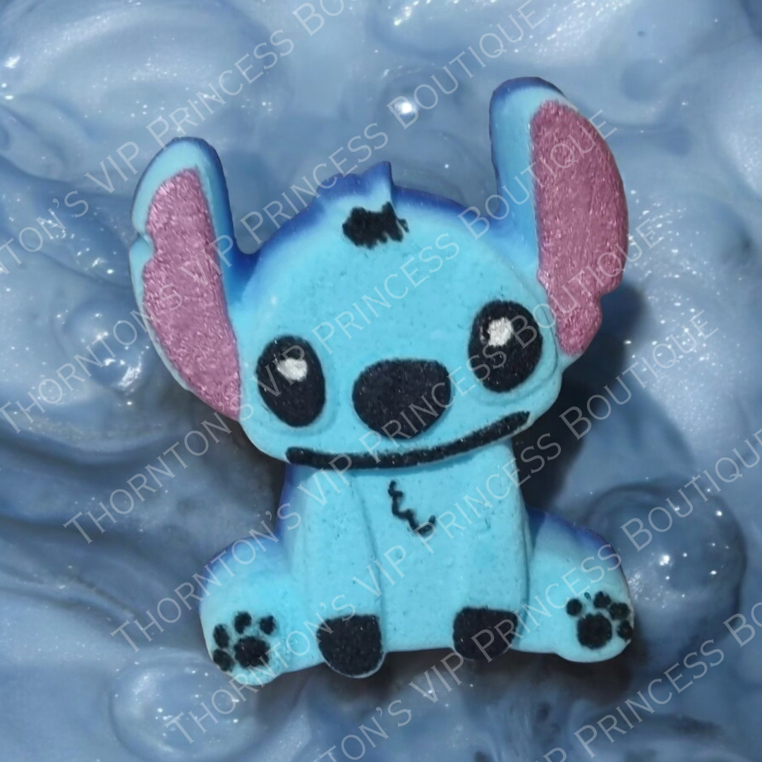 Cute Blue Monster Bath Bomb