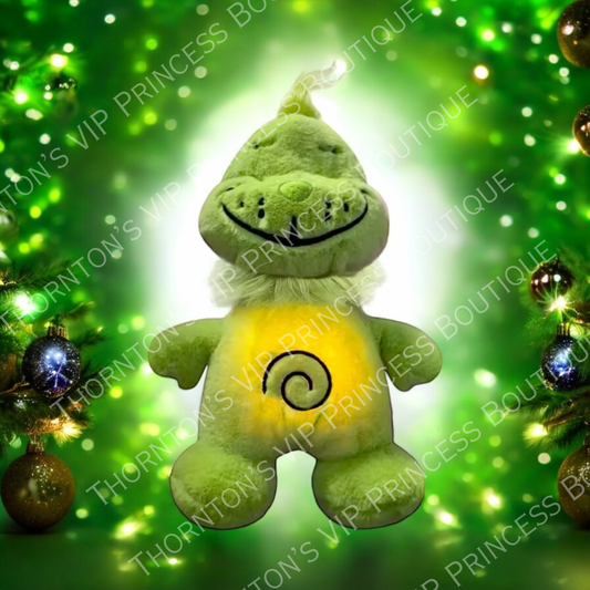 Musical Grinch Soft Toy With Glowing Belly