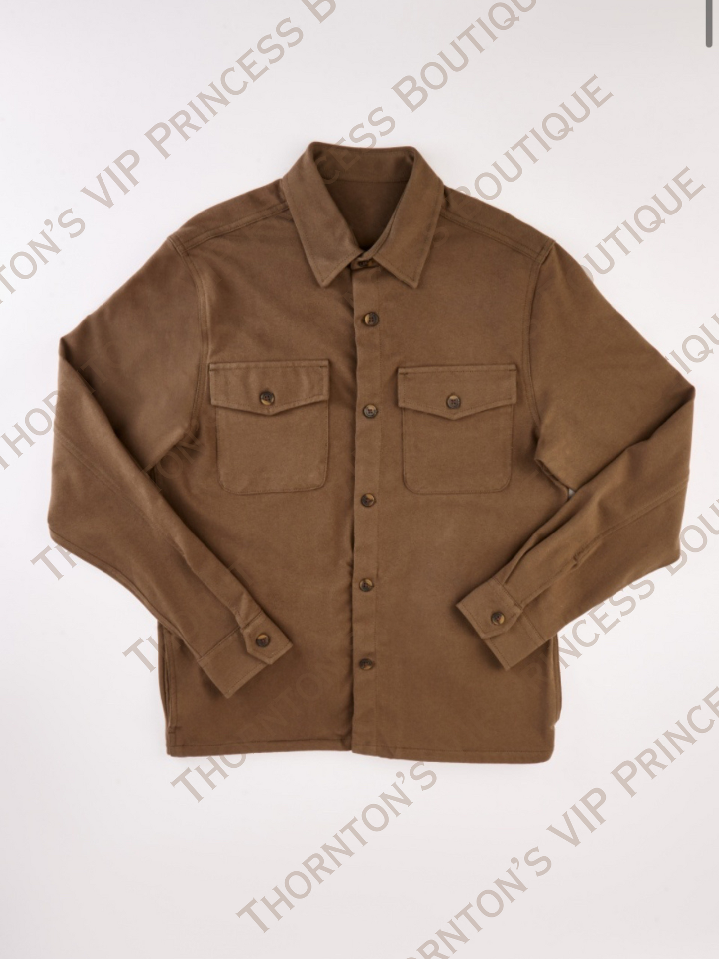 Men’s Pocket Flap Front Casual Shirt