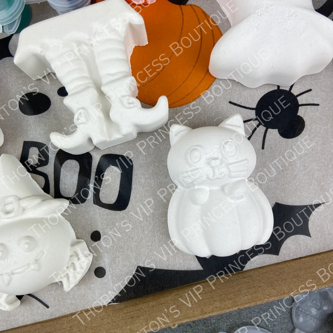 Paint Your Own Halloween Clay Set Personalised Box