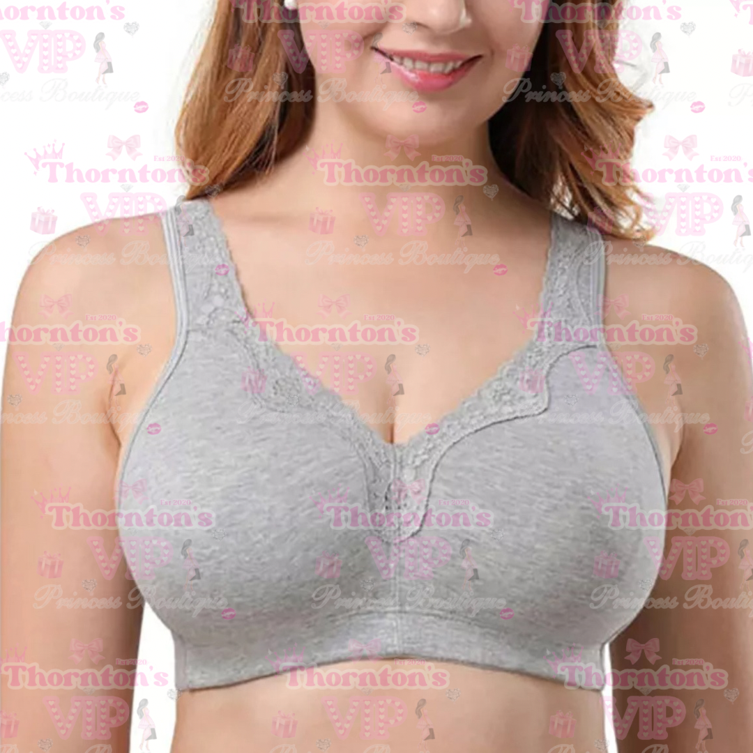 Plus Size Non Wired Cotton Bras