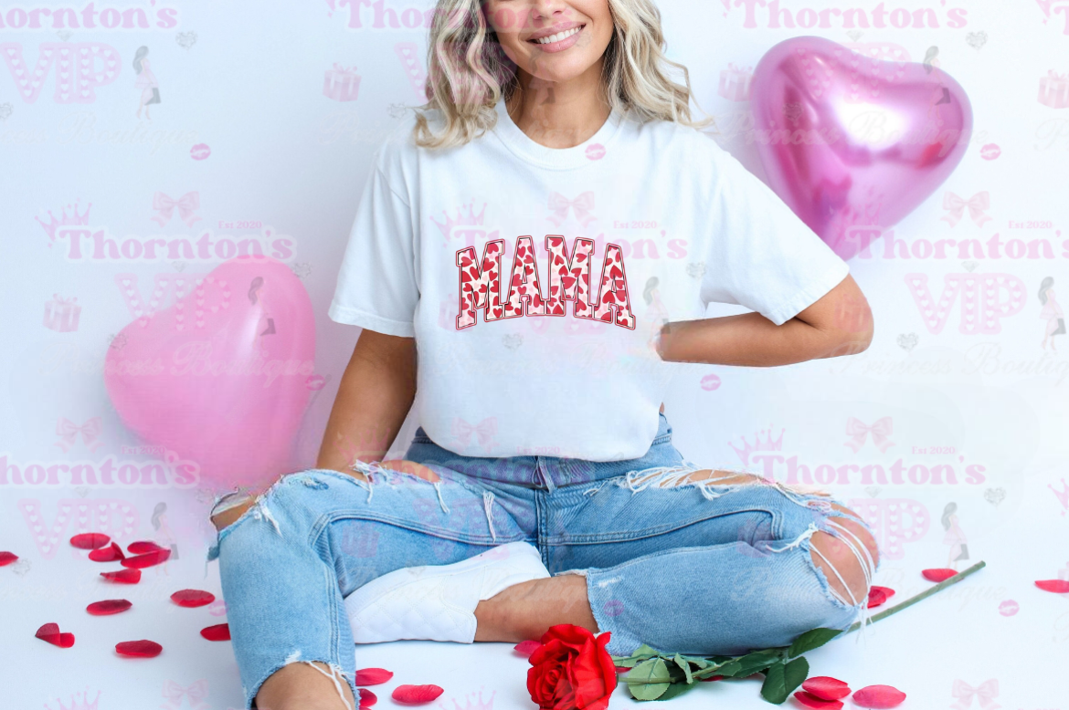 Valentine Mama T-Shirt