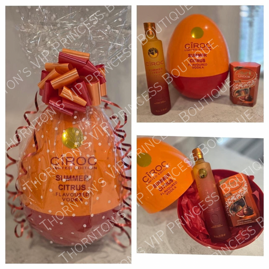 Ciroc Summer Citrus Filled Christmas Gift XL Egg Hamper