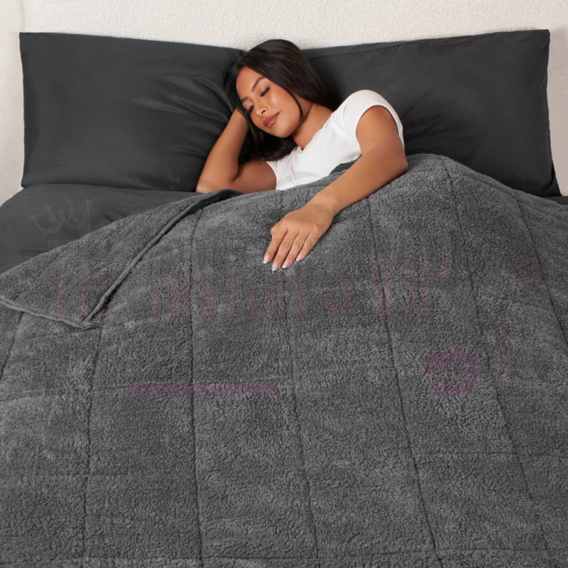 HOT SELLING!! Teddy Weighted Blanket Quilted