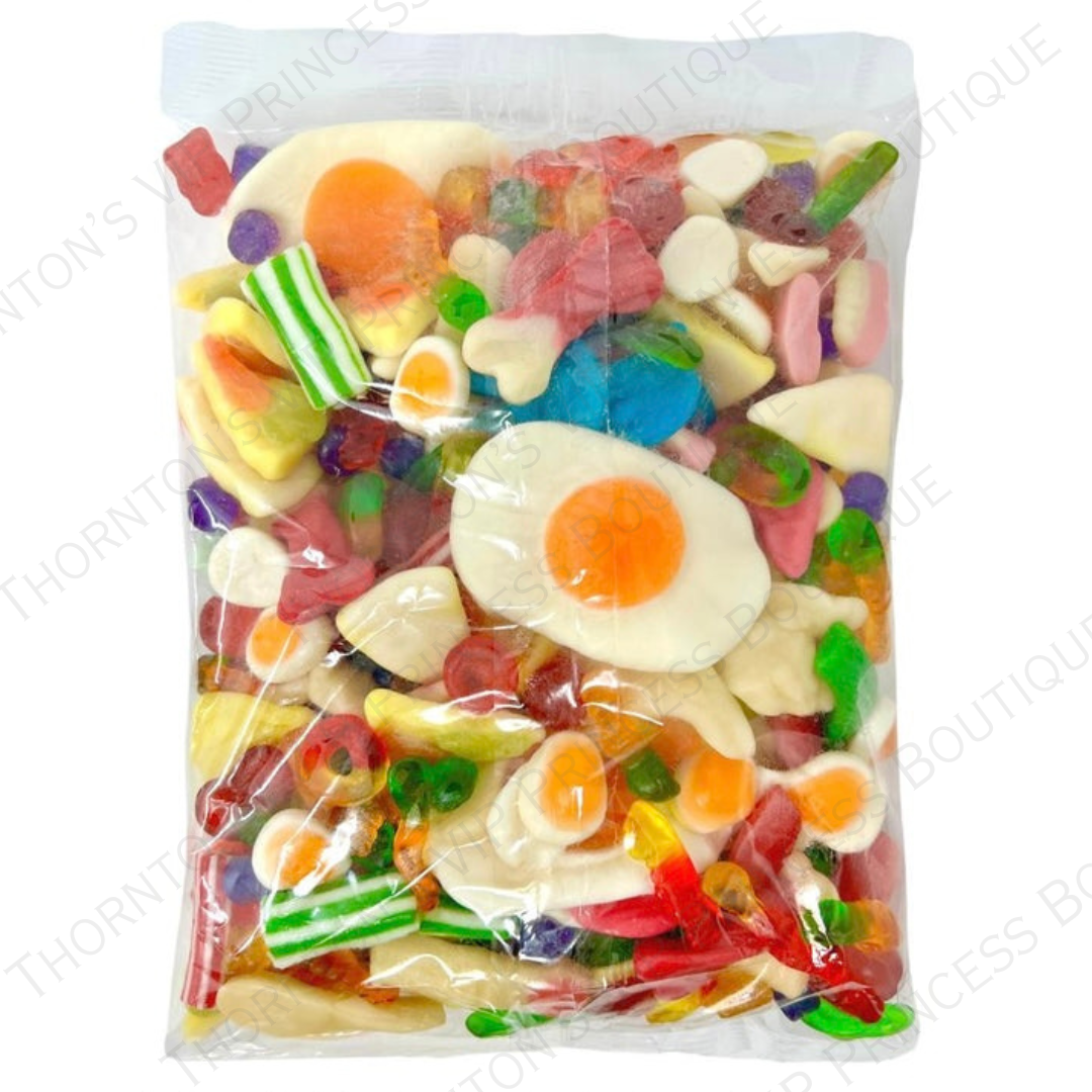 3KG Pick N Mix Blue, Fizzy & Jelly Sweets Mega Deal