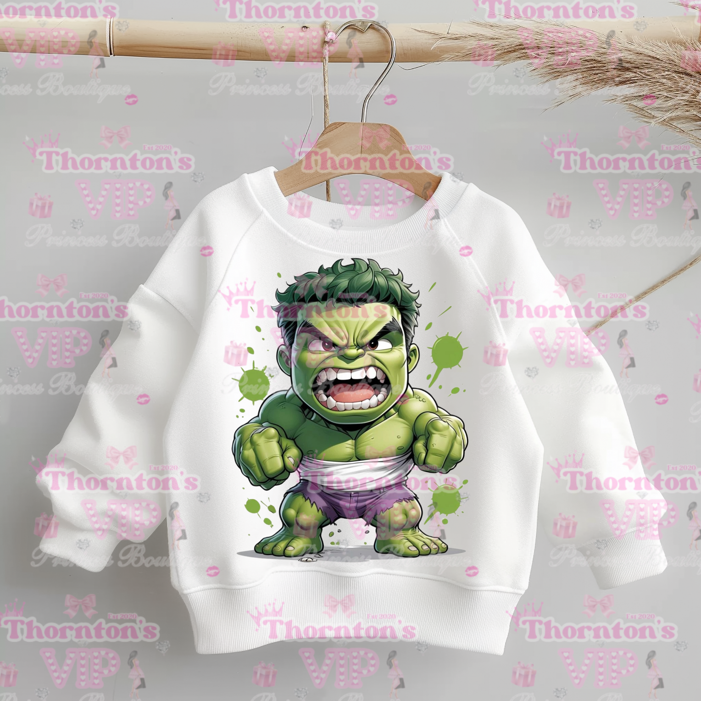 Kid’s Green Monster Jumper