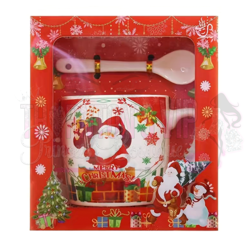 Christmas Mug & Spoon Set