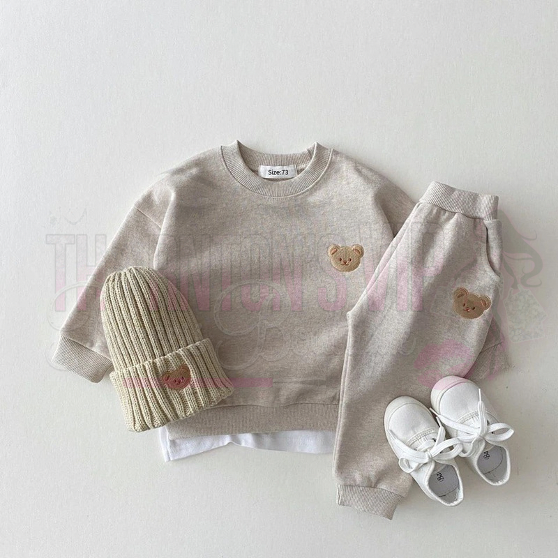 Bear Cub Cozy Tracksuit Set