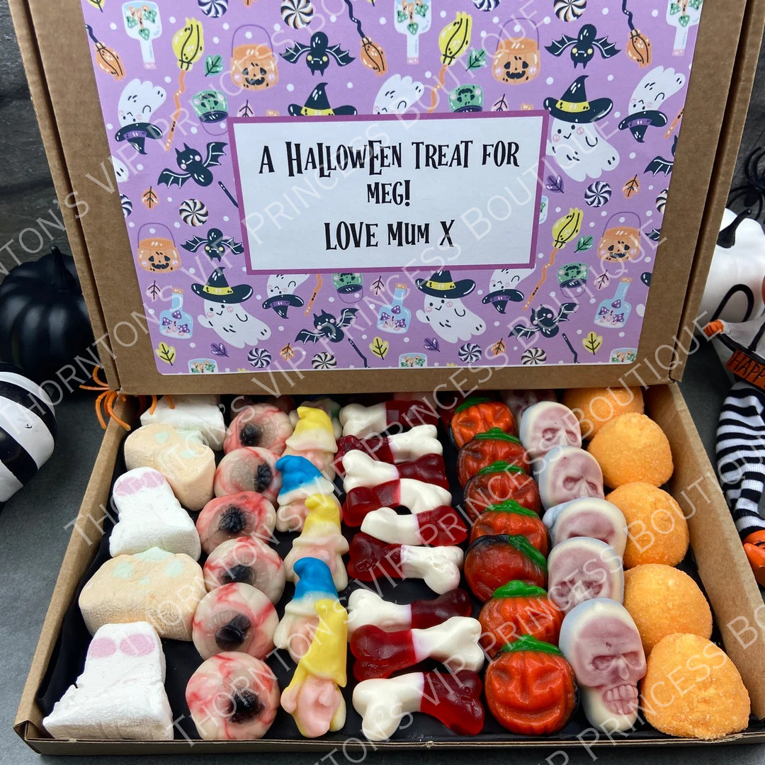 Halloween Personalised Sweetie Letterbox Treats