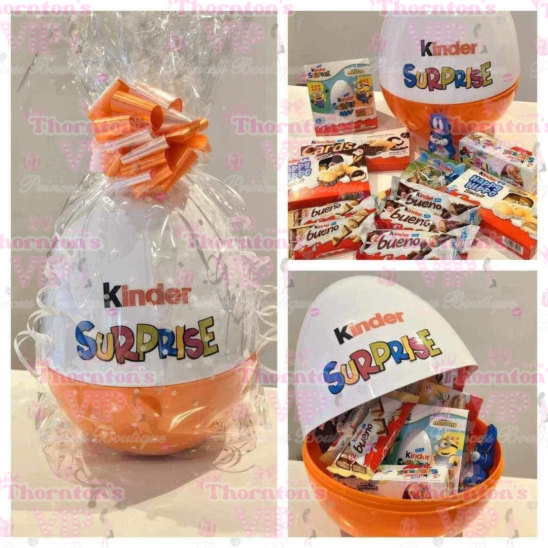 Kinder Chocolate Filled Gift XL Egg Hamper