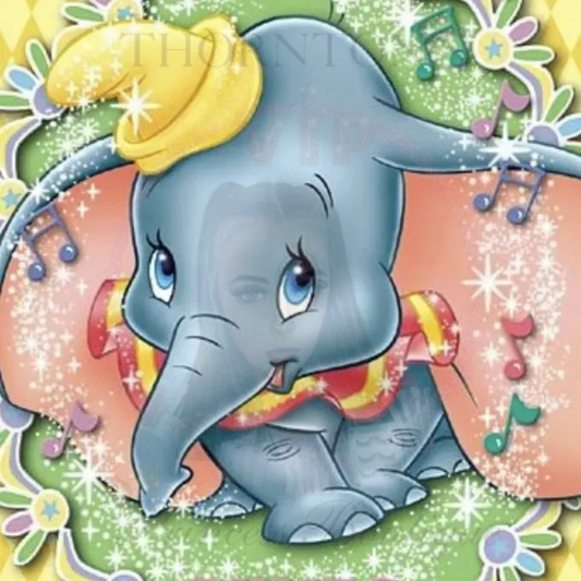 Baby Dumbo Diamond Art