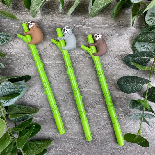 Sloth Gel Pens - Set Of Four