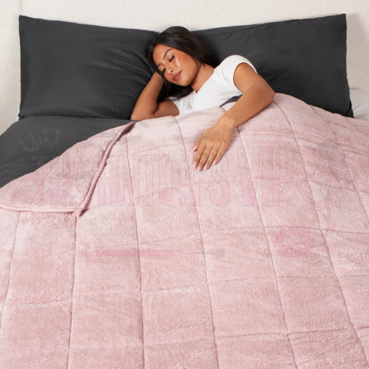 HOT SELLING!! Teddy Weighted Blanket Quilted