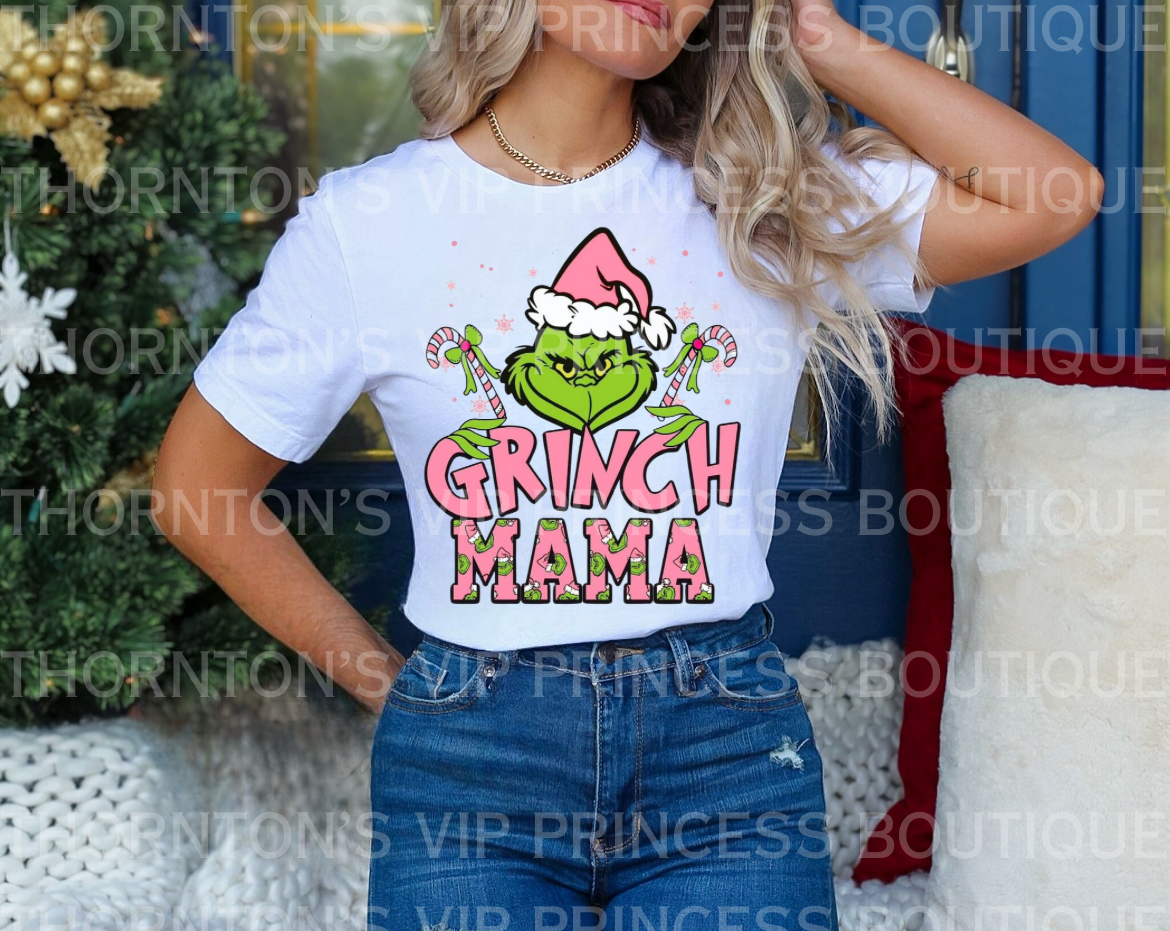 Grinch Mama T-Shirt