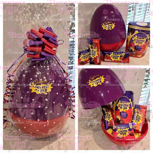 Creme Egg Filled Gift XL Egg Hamper