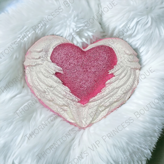 Angel Wings Heart Bath Bomb