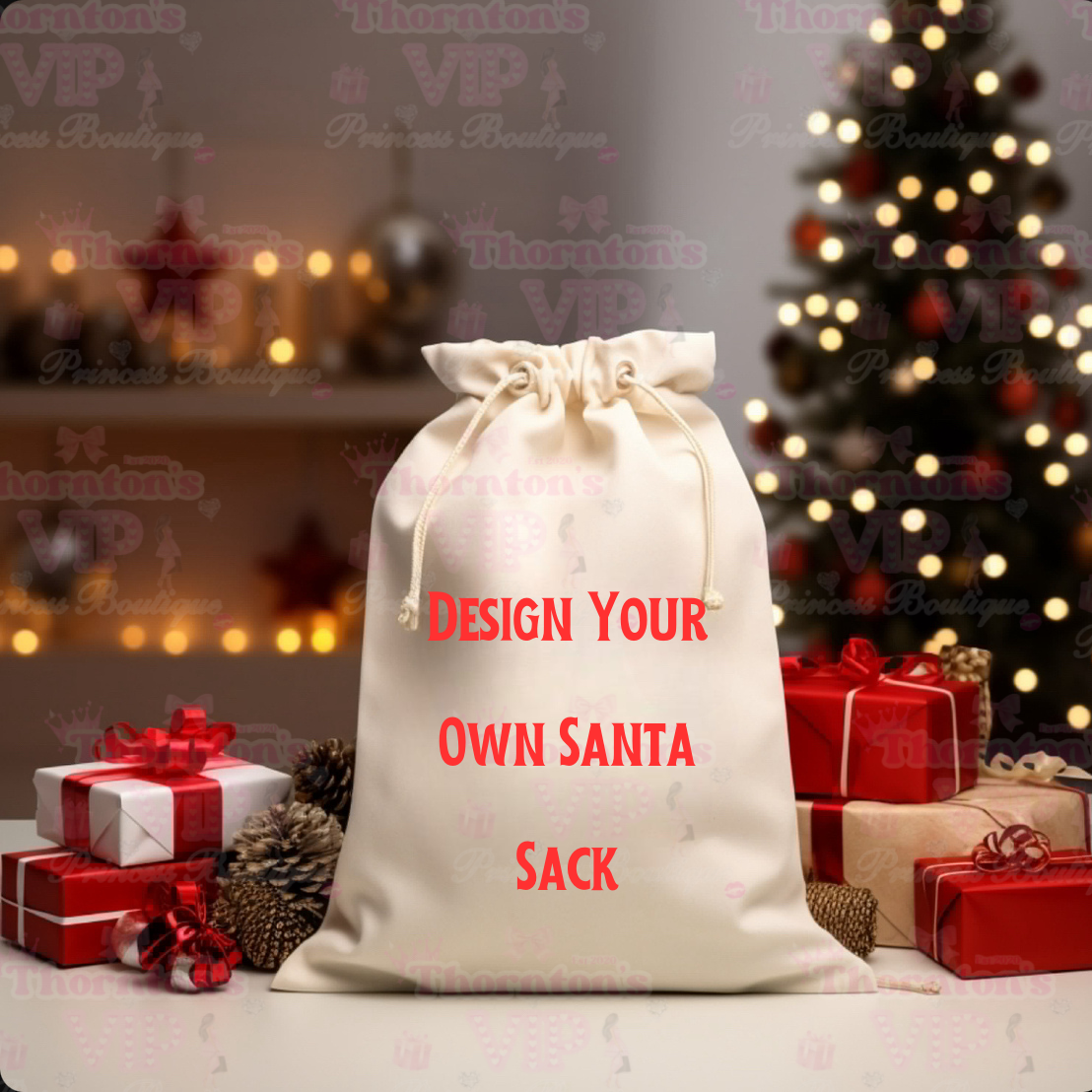 Design Your Own Christmas Sack - Various Sizes