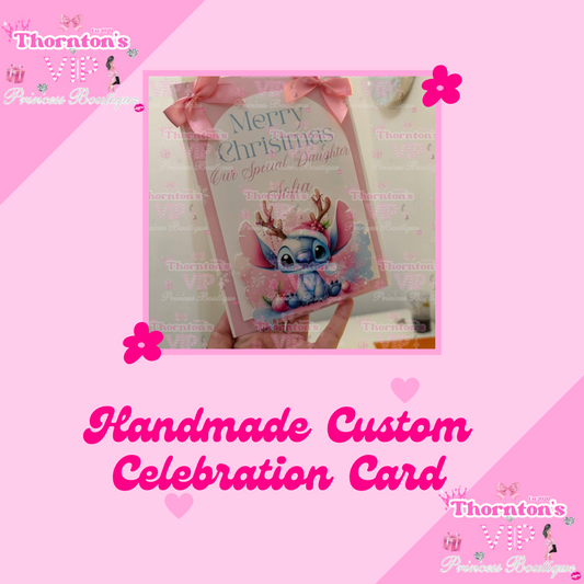 Handmade Custom Card – Personalised Greeting Card for Any Occasion