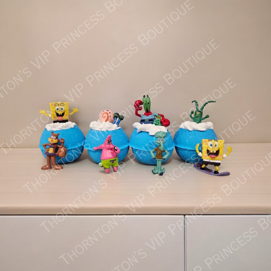 Spongy Toy Bath Bomb