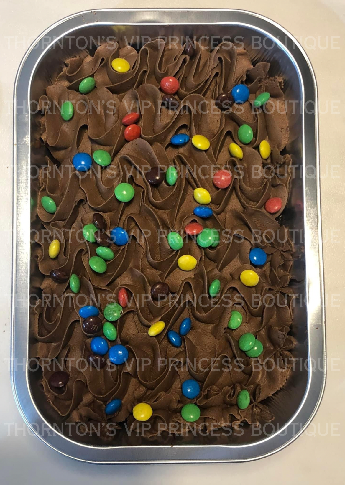 M&M’s Tray Bake