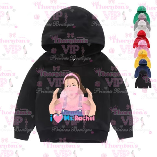 I Love Rachel Kids Hoody