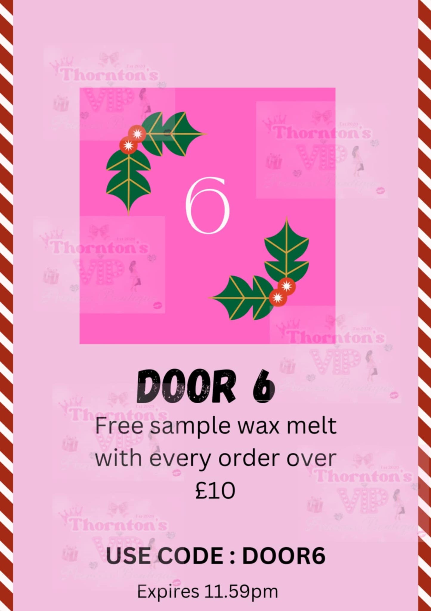 🎁Advent Calendar Door 6 - FREE Wax Melt Sample🎁