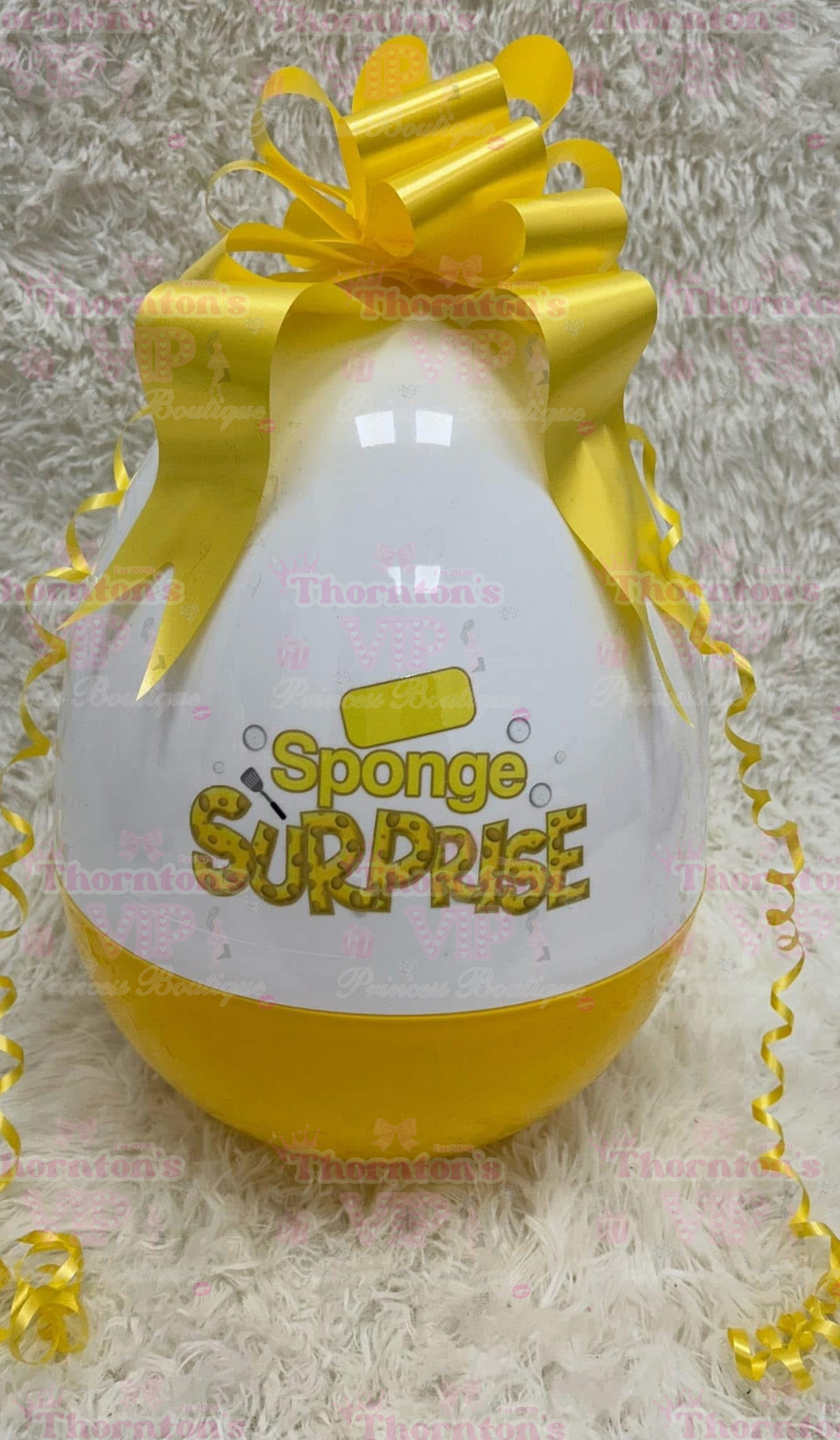 Sponge Surprise Filled Gift XL Egg Hamper