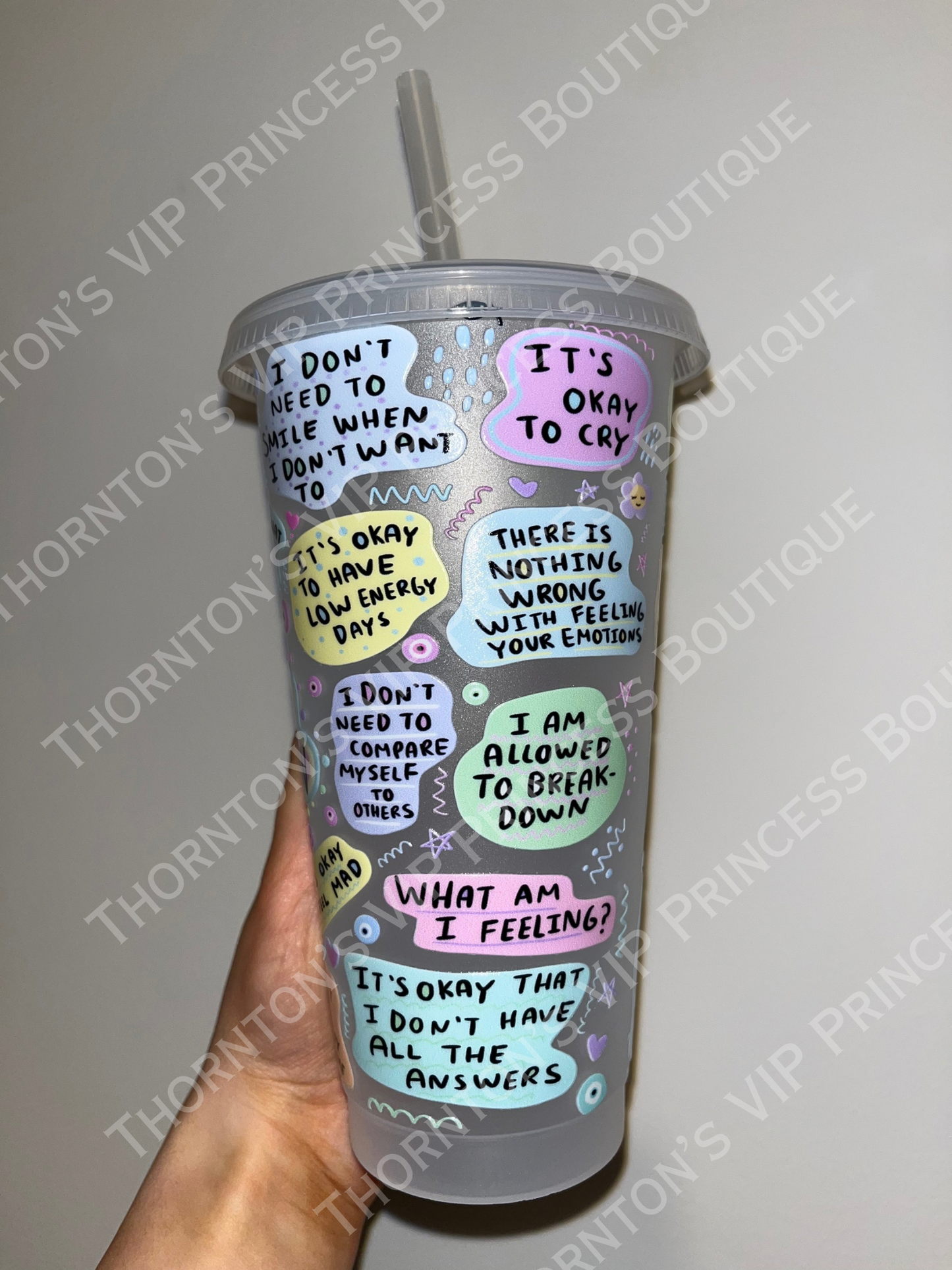 HOT SELLING!! My Mental Breakdown Affirmations Cold Cup