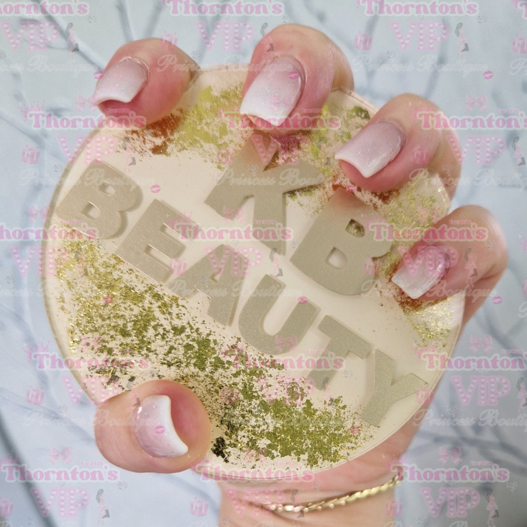 Glitter Personalised Beauty Prop