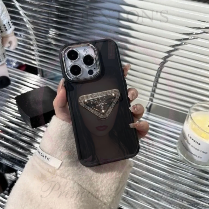 Pradaesque Couture iPhone Case