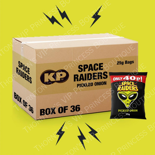 Box Of 36x Space Raiders Pickled Onion