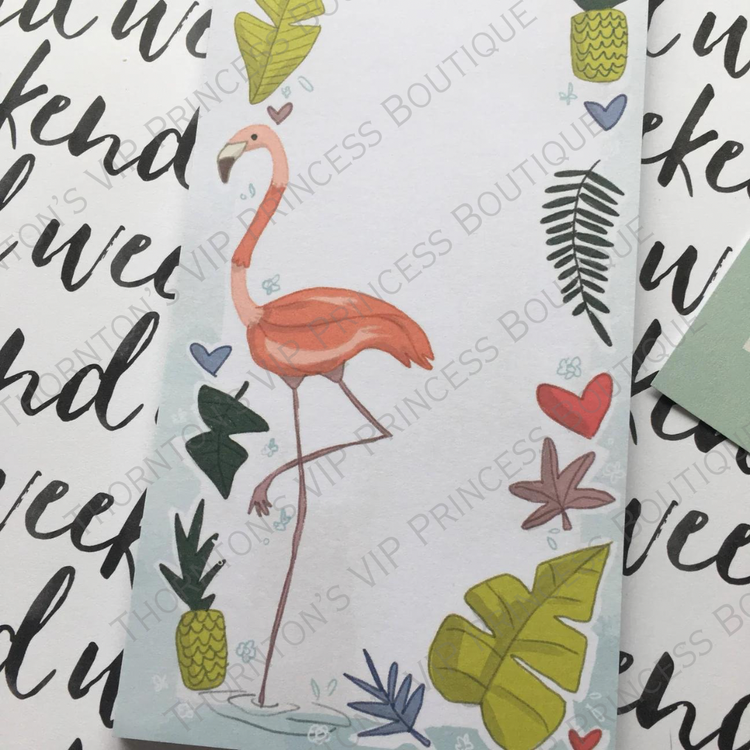 Flamingo List Pad Duo Set